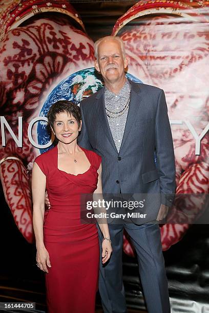 Christy Pipkin and Turk Pipkin walk the red carpet at the Nobelity Projects Artists and Filmmakers Dinner honoring Kris Kristofferson with the Feed...