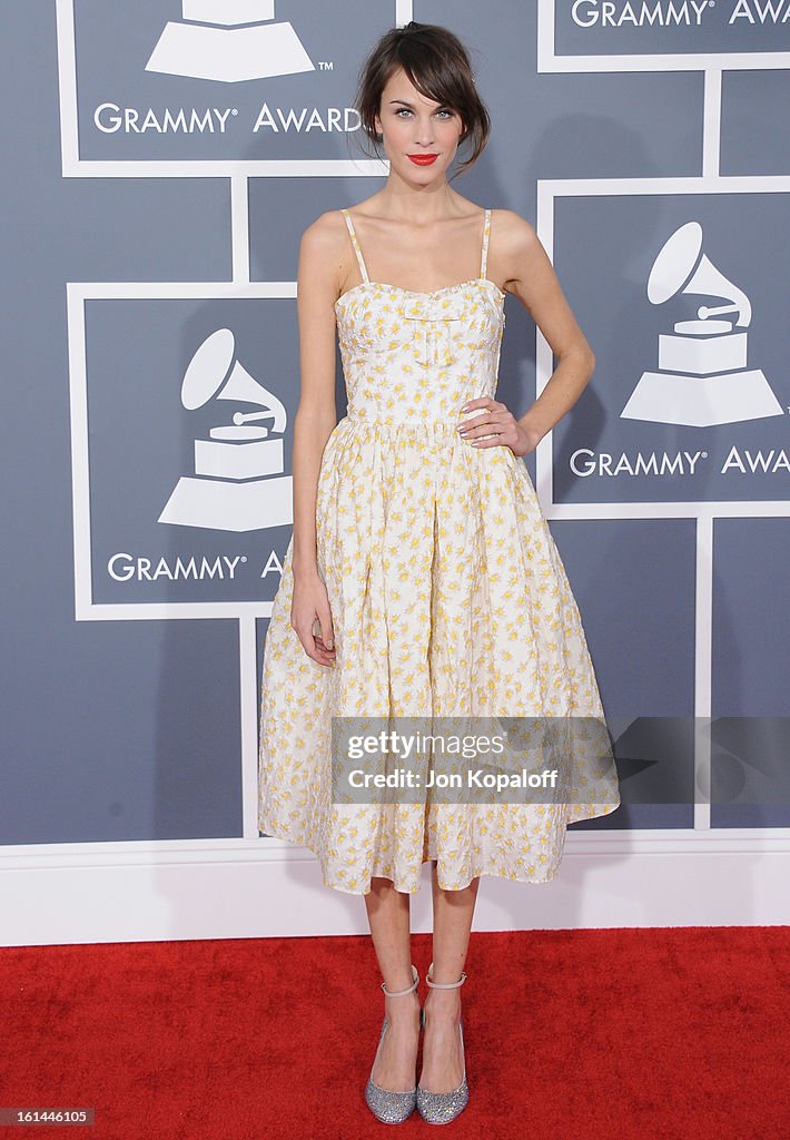 The 55th Annual GRAMMY Awards - Arrivals