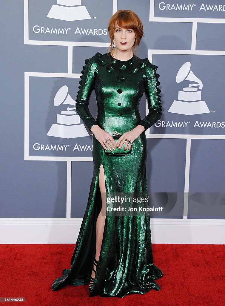 The 55th Annual GRAMMY Awards - Arrivals