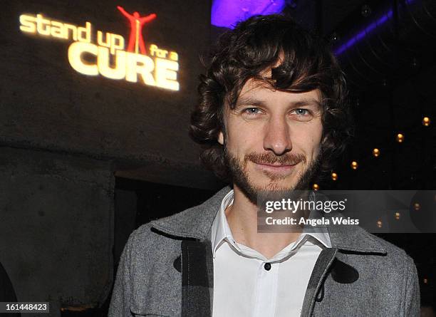 Singer Gotye attends the Stand Up For A Cure 2013 Concert Series and Republic Records Grammy Party at The Emerson Theatre on February 10, 2013 in...