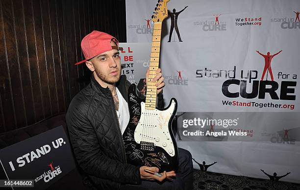 Emilio Rojas attends the Stand Up For A Cure 2013 Concert Series and Republic Records Grammy Party at The Emerson Theatre on February 10, 2013 in...