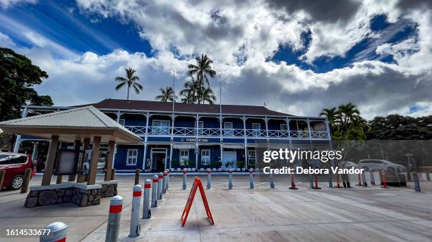 pioneer inn in lahaina maui - lahaina stock pictures, royalty-free photos & images