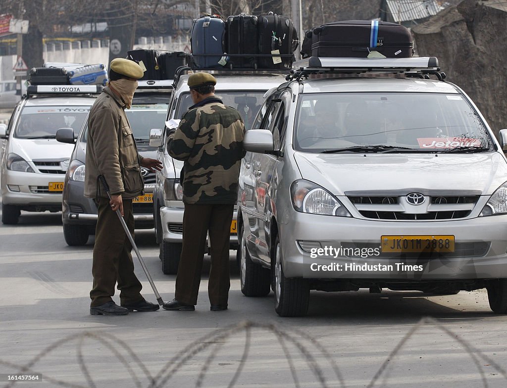 3rd Day Of Curfew In Srinagar