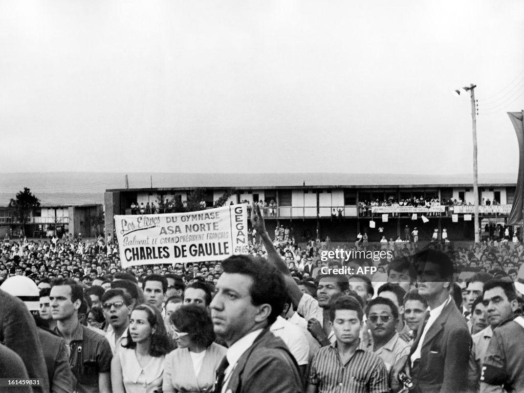 DE GAULLE-VISIT-BRAZIL