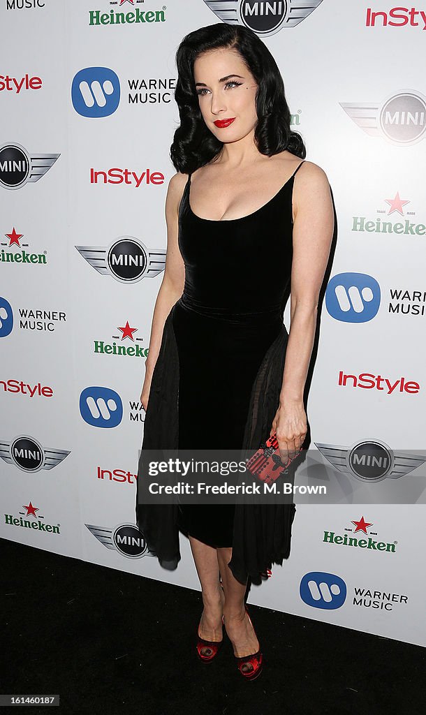 Warner Music Group's 2013 Grammy Celebration - Arrivals