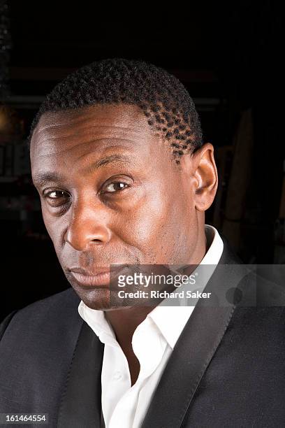Actor David Harewood is photographed for the Observer on December 4, 2012 in London, England.