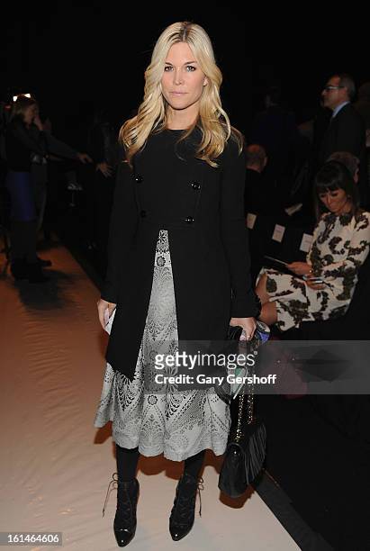 Tinsley Mortimer attends Carolina Herrera during Fall 2013 Mercedes-Benz Fashion Week at The Theatre at Lincoln Center on February 11, 2013 in New...