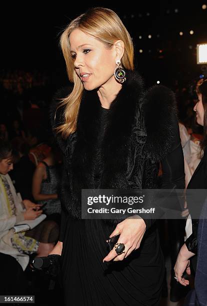 Stylist Mary Alice Stephenson attends the Carolina Herrera fashion show during Fall 2013 Mercedes-Benz Fashion Week at The Theatre at Lincoln Center...