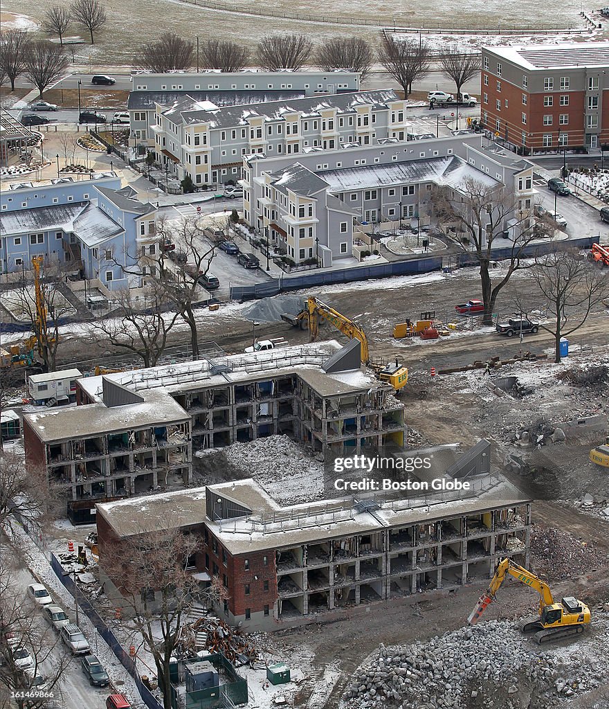 Aerial View Of South Boston