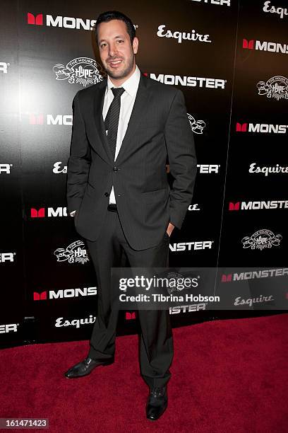 Cobra attends the 'House of Hype' Monster Grammy party at SLS Hotel on February 10, 2013 in Los Angeles, California.