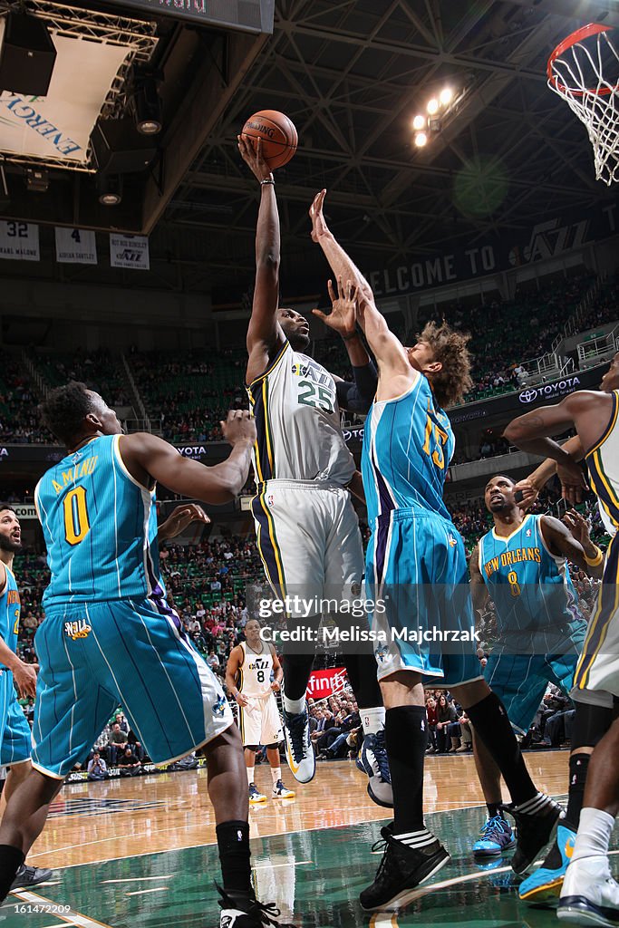 New Orleans Hornets v Utah Jazz