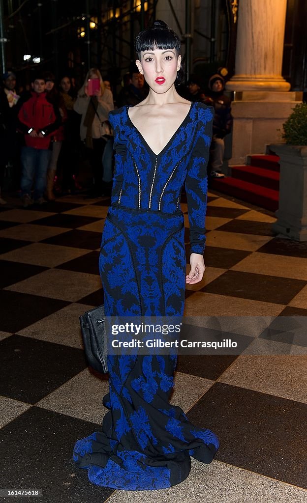 Zac Posen - Arrivals - Fall 2013 Mercedes-Benz Fashion Week