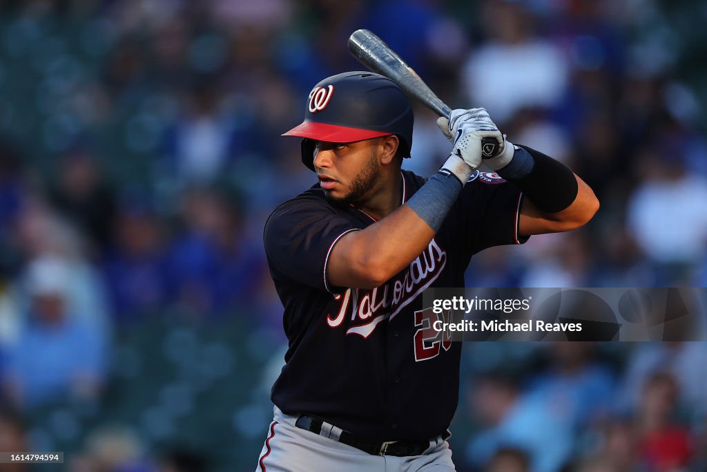 Washington Nationals v Chicago Cubs