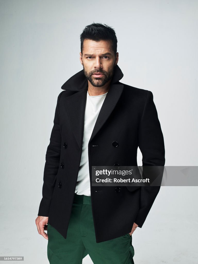 Pretty Ricky Martin Singer/actor Ricky Martin is photographed for EMMY Magazine on... News ...