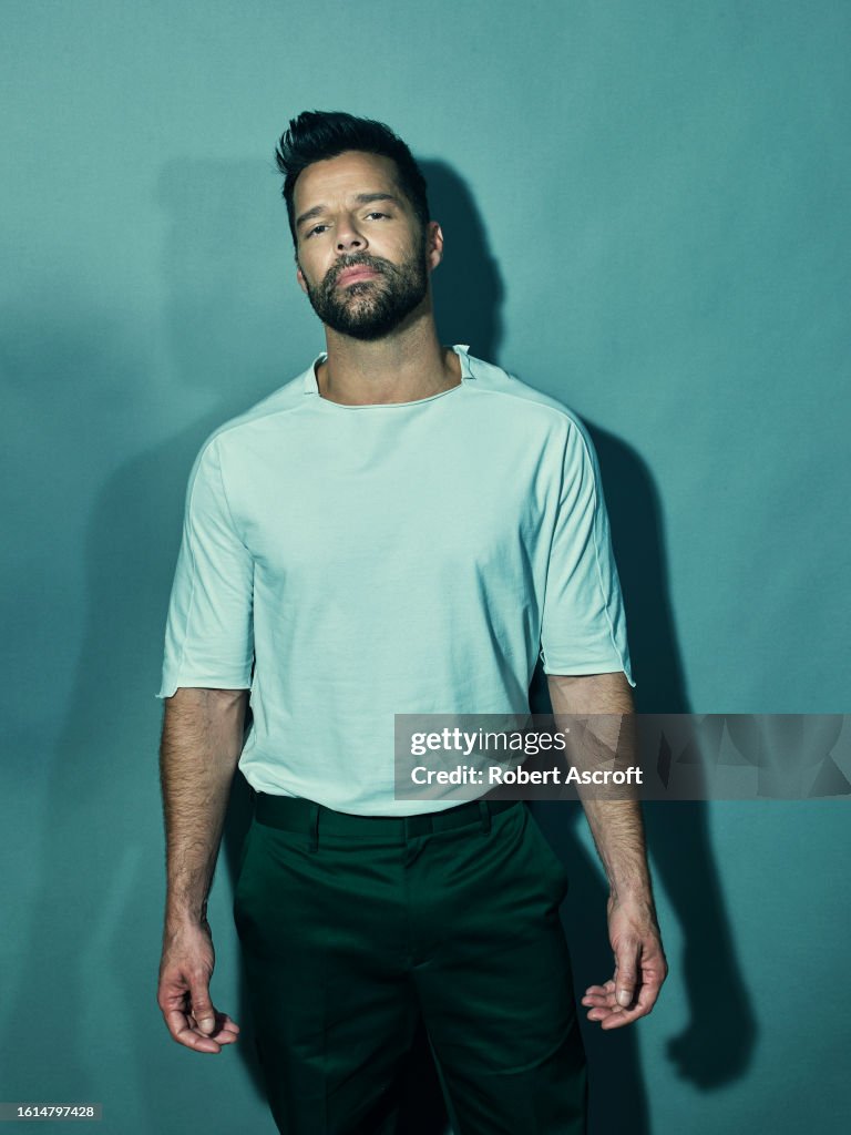 Singer Ricky Martin Bio Singer/actor Ricky Martin is photographed for EMMY Magazine on... News ...