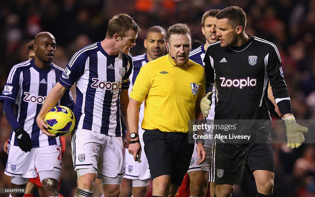 Liverpool v West Bromwich Albion - Premier League