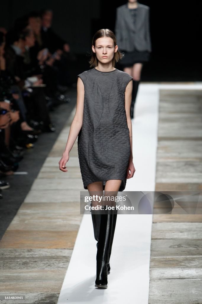 Theyskens' Theory - Runway - Fall 2013 Mercedes-Benz Fashion Week