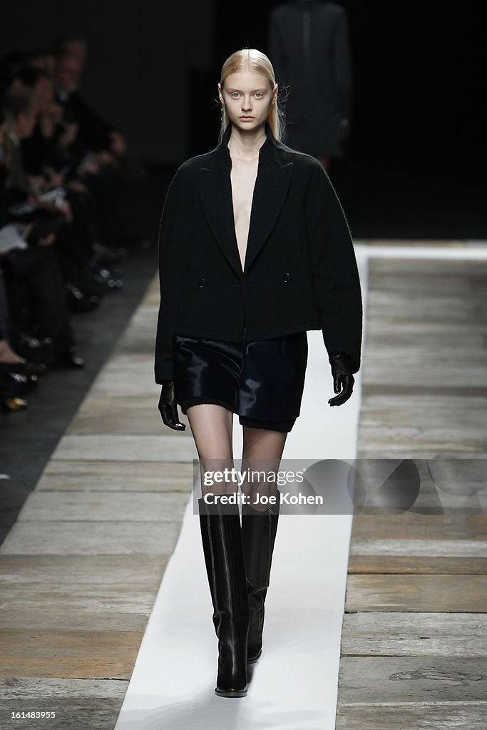 Theyskens' Theory - Runway - Fall 2013 Mercedes-Benz Fashion Week