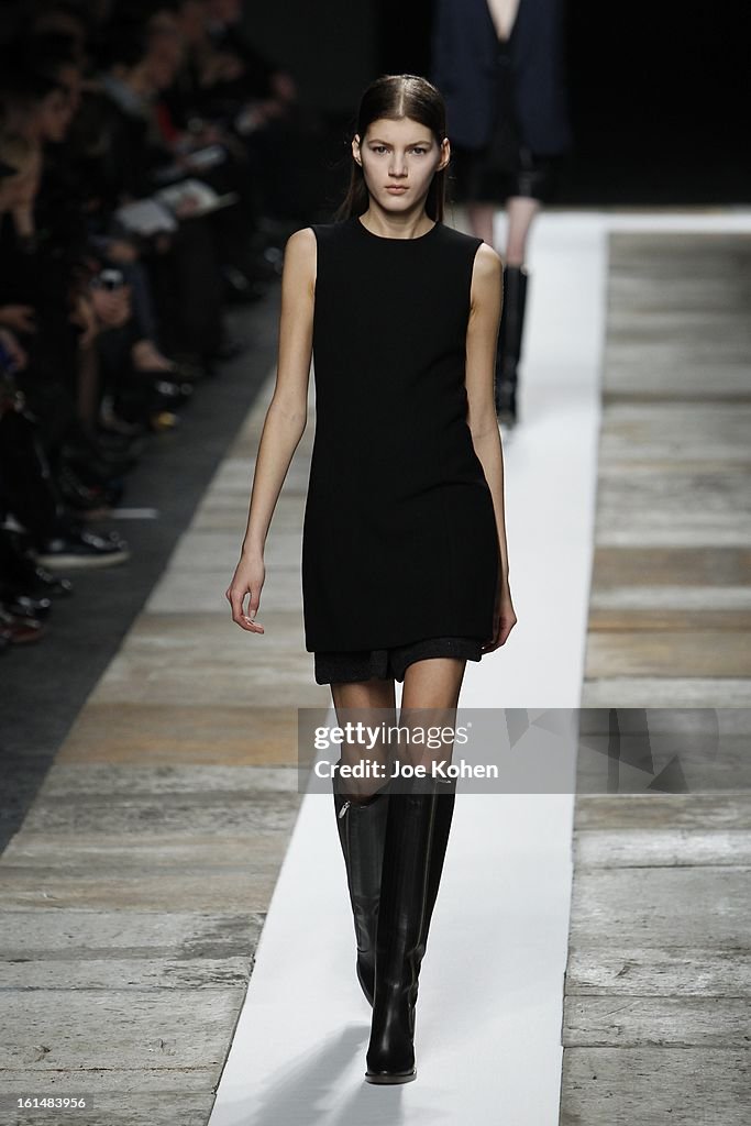 Theyskens' Theory - Runway - Fall 2013 Mercedes-Benz Fashion Week