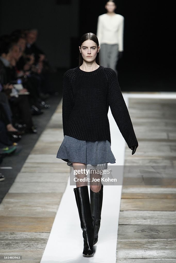 Theyskens' Theory - Runway - Fall 2013 Mercedes-Benz Fashion Week