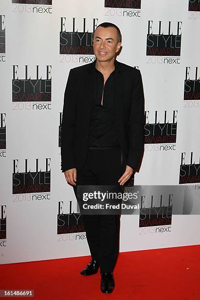 V attends the Elle Style Awards on February 11, 2013 in London, England.