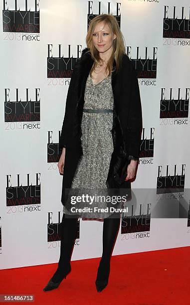 Jade Parfitt attends the Elle Style Awards on February 11, 2013 in London, England.