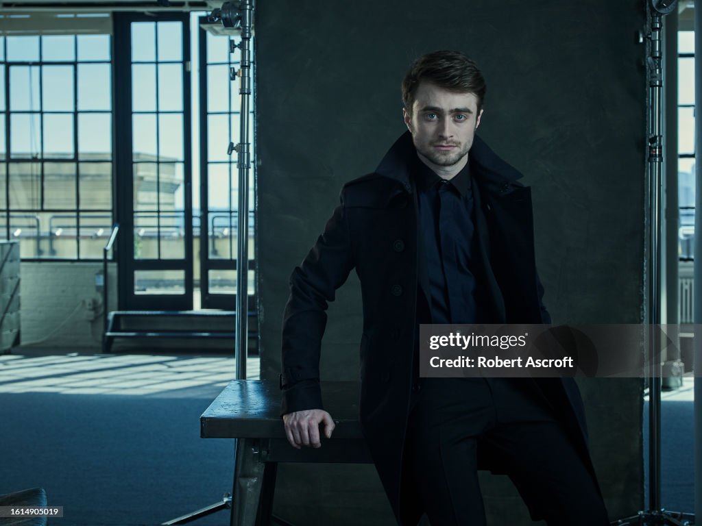 Actor Daniel Radcliffe is photographed for NY Moves Magazine on April ...
