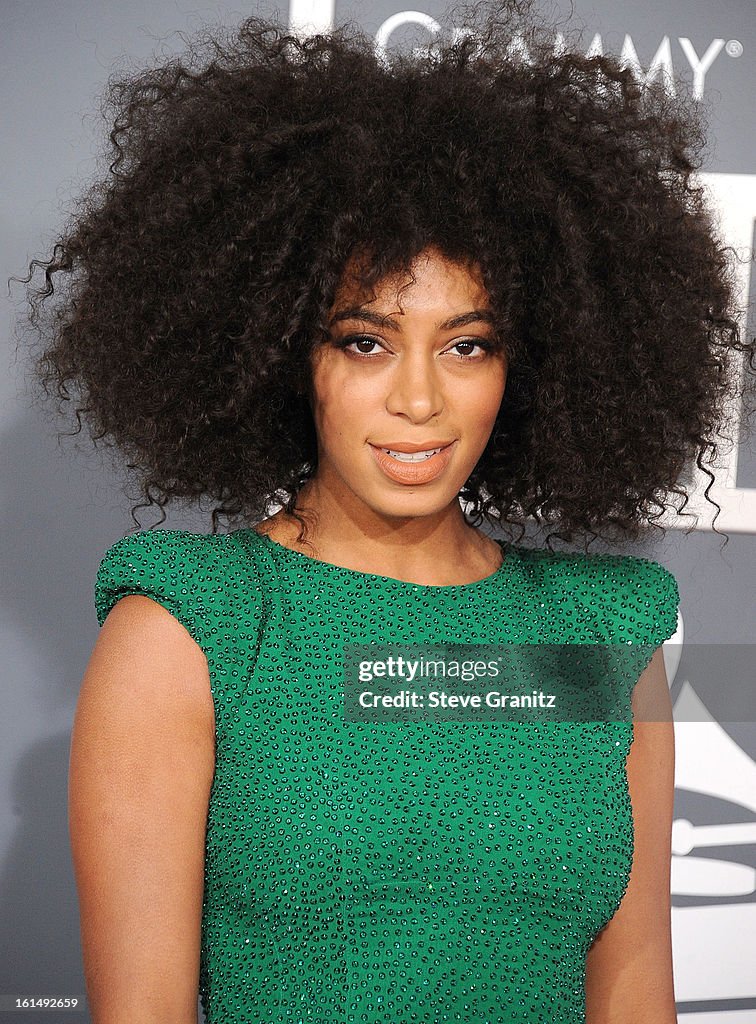 The 55th Annual GRAMMY Awards - Arrivals