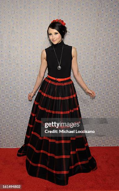 Designer Stacey Bendet attends the Alice + Olivia By Stacey Bendet Fall 2013 fashion show presentation during Mercedes-Benz Fashion Week on February...