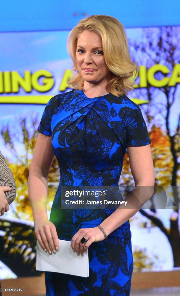 Katherine Heigl Visits ABC's "Good Morning America"