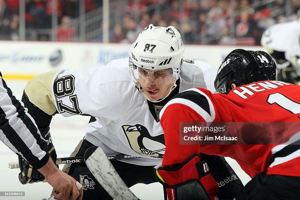 Pittsburgh Penguins v New Jersey Devils