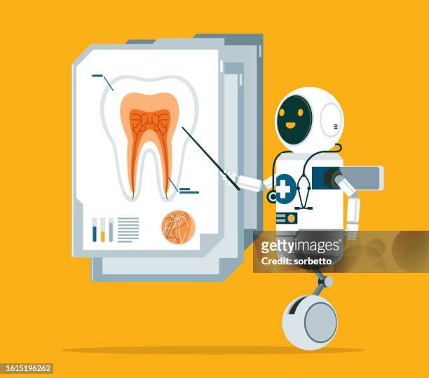training lecture - dental care - dentist stock illustrations