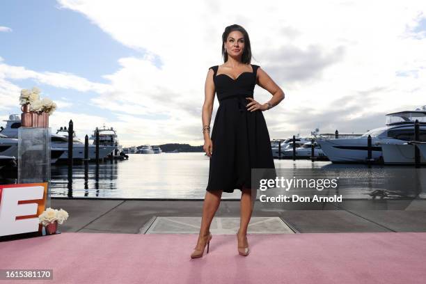 Nicole O'Neil poses during a media call for the Real Housewives of Sydney on August 15, 2023 in Sydney, Australia.