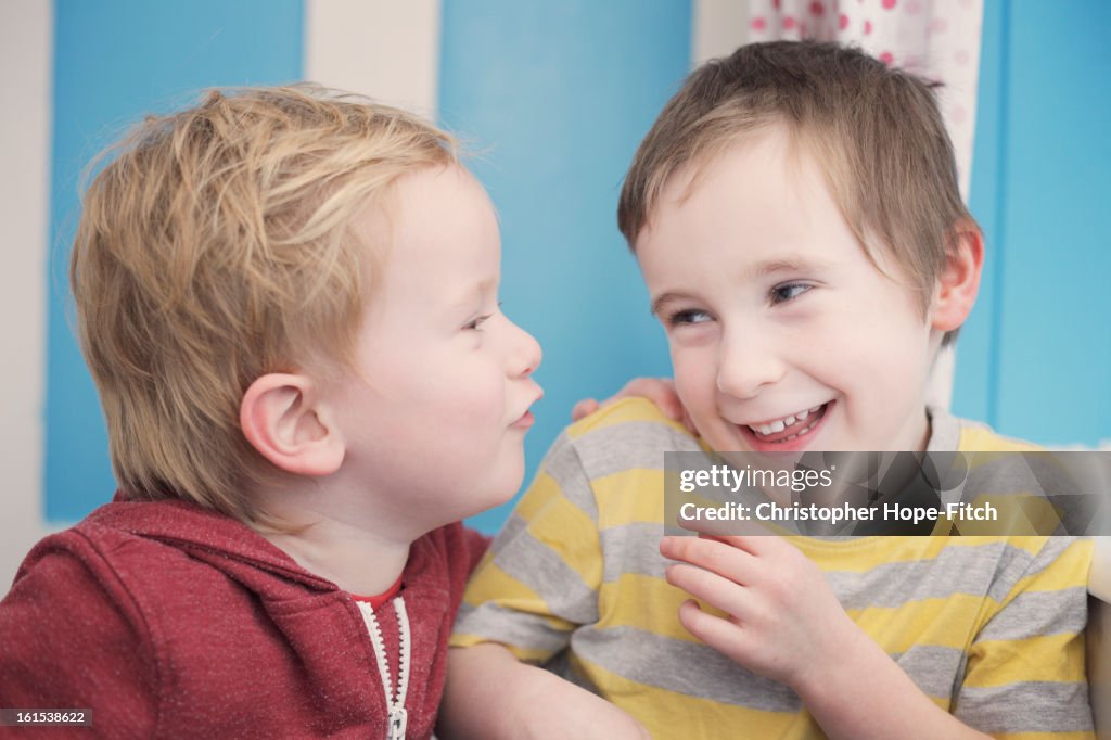 Laughing brothers