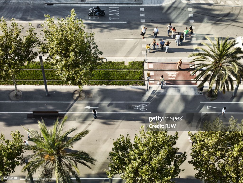 Barcelona Street Scene