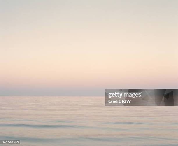 sardinian seascape - 日の出　海 ストックフォトと画像