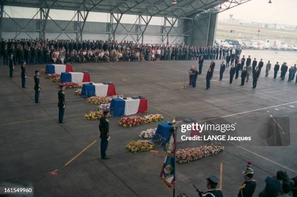 Three French Policemen And Two Consular Agents Killed By A Terrorist Commando Of The Gia.