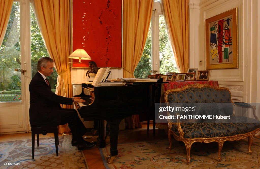 Rendezvous With Arnault Bernard At Home In Paris. Bernard Arnault