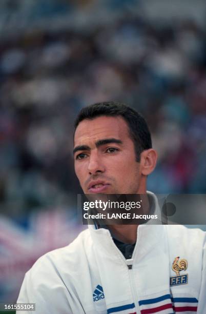 France Team Meets Morocco In The Tournament Hassan Ii. L'équipe de FRANCE rencontre le MAROC au Tournoi HASSAN II en match préparatoire de la coupe...