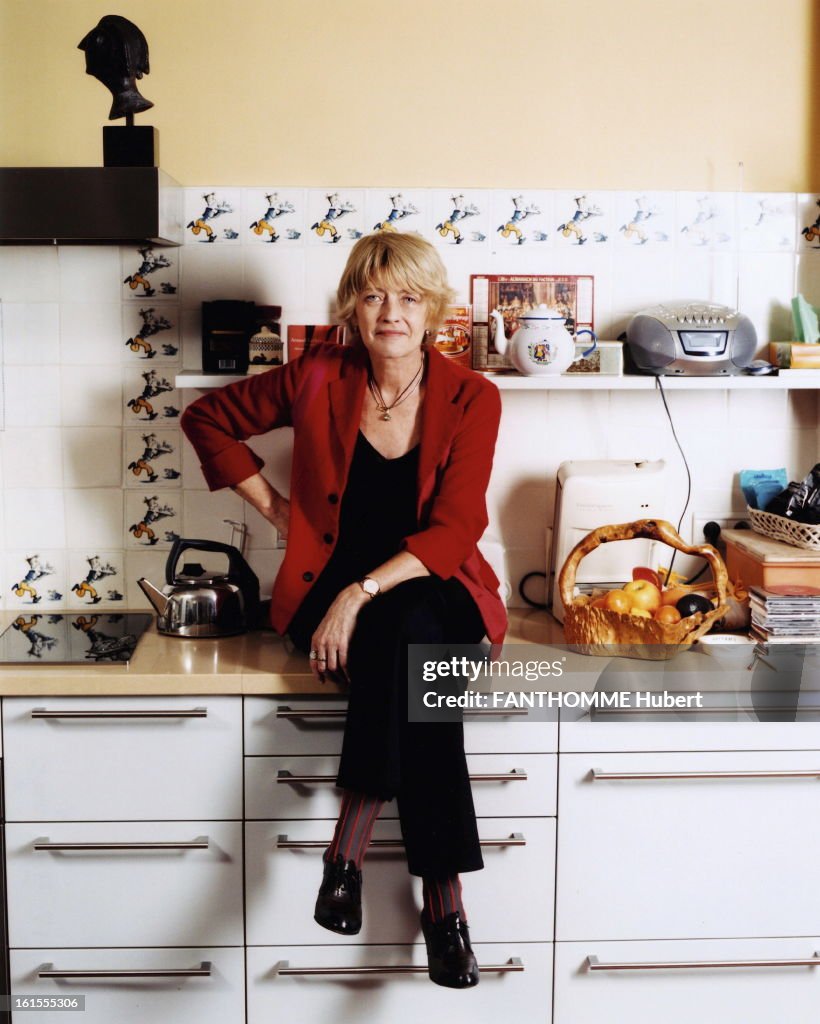 Rendezvous With Claire Bretecher At Home In Paris