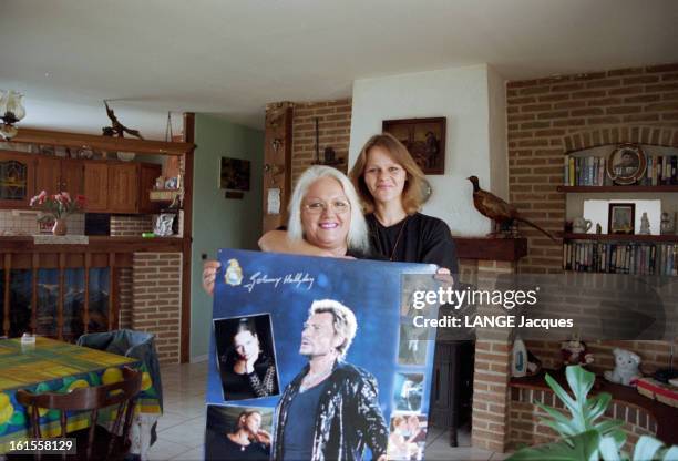 Séverine Caneele And Emmanuel Schotte, Amateur Actors Of The Film By Bruno Dumont " L'humanite " Interpretation Prize In Cannes Film Festival 1999 At...