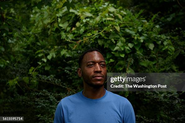 Rashad R Rashad Lewis poses for a portrait 25 years after the racist murder of ...