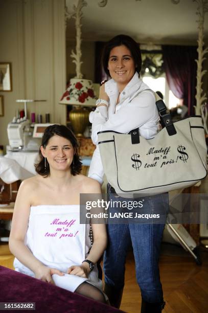 Madoff Inspires Marie Caroline Ferry. Rendez-vous avec les créatrices de mode de By Matao, Marie-Caroline FERRY et sa soeur Charlotte DE FOUQUIERES :...