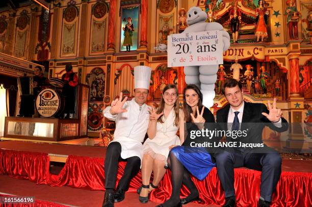 The Relay Bernard Loiseau Celebrates Its 20th Anniversary At Bocuse. Paul BOCUSE a invité dans son établissement de COLLONGES-AU-MONT-D'OR Dominique...