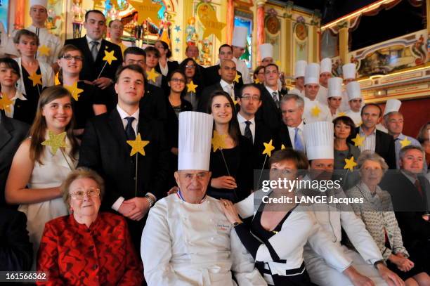 The Relay Bernard Loiseau Celebrates Its 20th Anniversary At Bocuse. Paul BOCUSE a invité dans son établissement de COLLONGES-AU-MONT-D'OR Dominique...