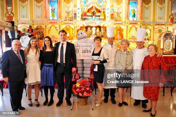 The Relay Bernard Loiseau Celebrates Its 20th Anniversary At Bocuse. Paul BOCUSE a invité dans son établissement de COLLONGES-AU-MONT-D'OR Dominique...