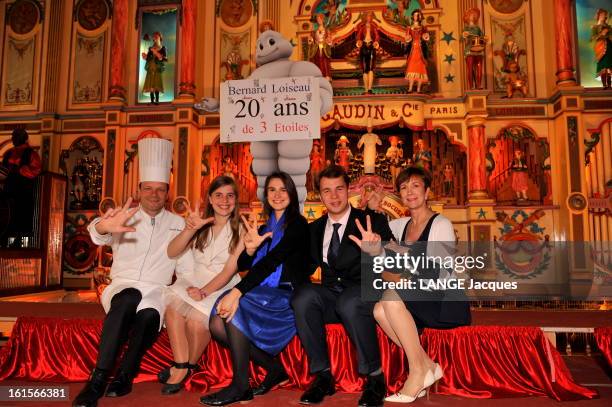 The Relay Bernard Loiseau Celebrates Its 20th Anniversary At Bocuse. Paul BOCUSE a invité dans son établissement de COLLONGES-AU-MONT-D'OR Dominique...