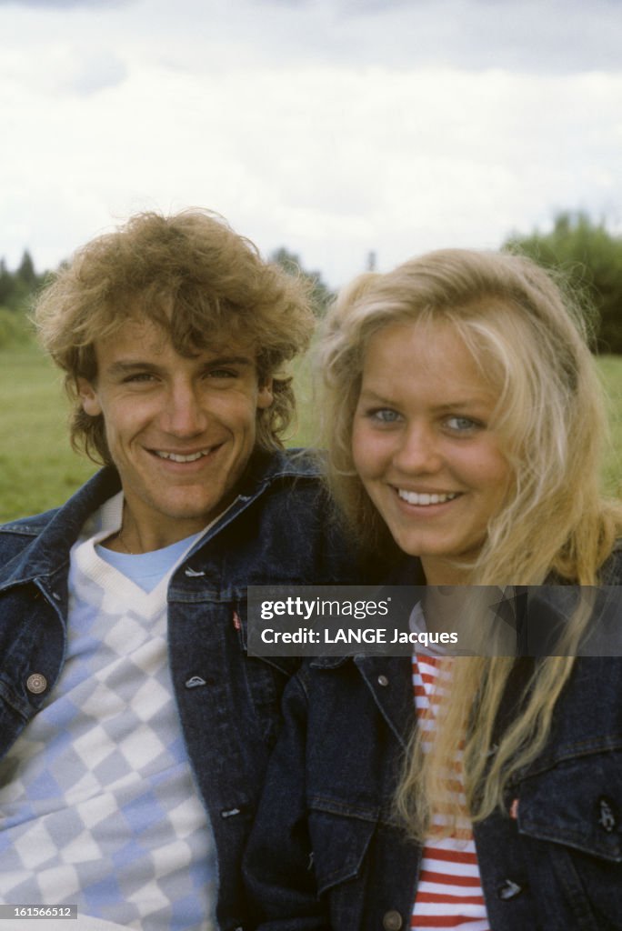 Mats Wilander And Her Fiance Annette Olsen: Picnic Off The Lake... News ...