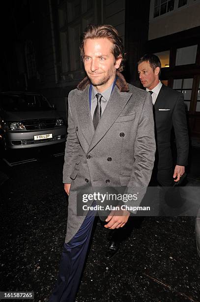 Bradley Cooper sighting at the Elle Style Awards on February 11, 2013 in London, England.