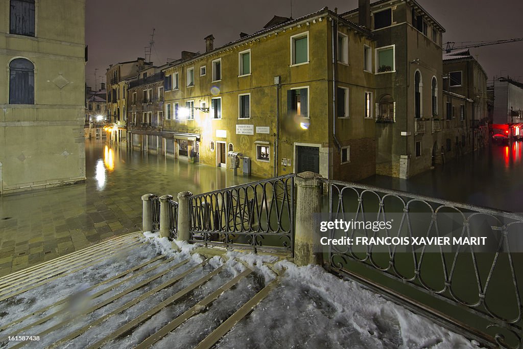 ITALY-VENICE-FLOODS-ACQUA ALTA